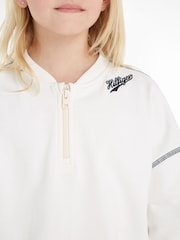 Tommy Hilfiger White Script 85 Sweatshirt - Image 3 of 6