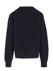 Tommy Hilfiger Blue Essential 100% Cotton Sweater - Image 5 of 5