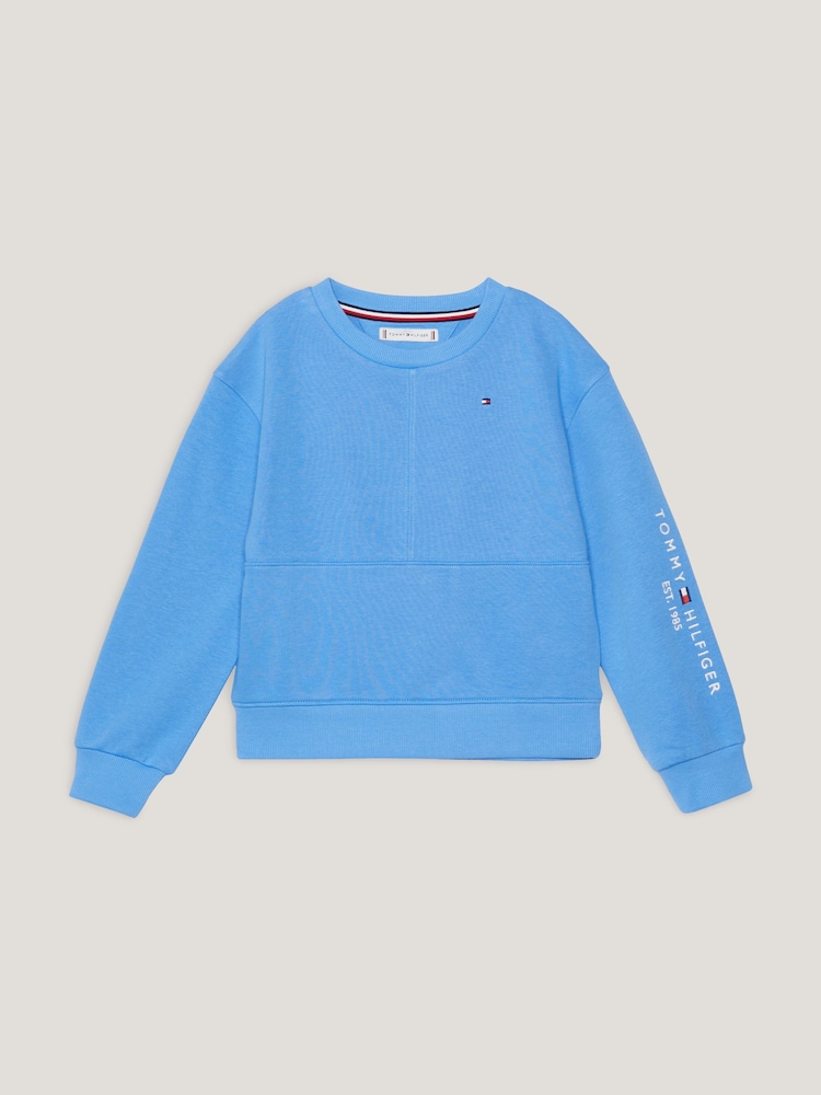 Tommy Hilfiger Blue Essential Sweatshirt - Image 1 of 3