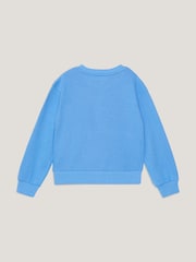 Tommy Hilfiger Blue Essential Sweatshirt - Image 2 of 3