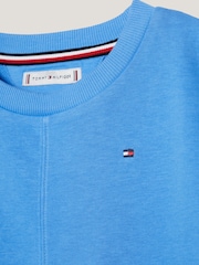 Tommy Hilfiger Blue Essential Sweatshirt - Image 3 of 3