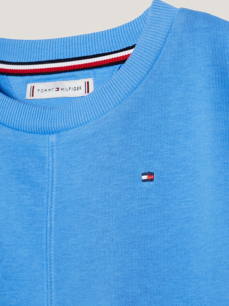 Tommy Hilfiger Blue Essential Sweatshirt - Image 3 of 3