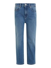 Tommy Hilfiger Blue High Rise Tapered Jeans - Image 4 of 6