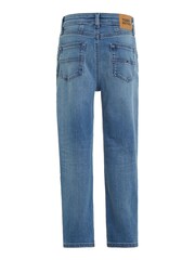 Tommy Hilfiger Blue High Rise Tapered Jeans - Image 5 of 6