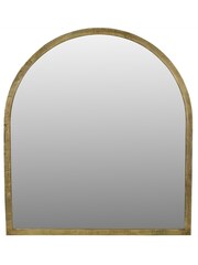 Libra Interiors Brass Arched Window Mirror - Image 2 of 4
