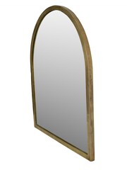 Libra Interiors Brass Arched Window Mirror - Image 3 of 4