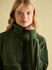 Joules Renee Green Corduroy Sweatshirt - Image 5 of 8