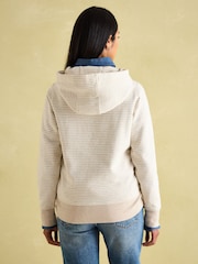 Cream Stripe Cotton - Толстовка с дявчатой горловиной Joules Rushton - Image 4 of 4
