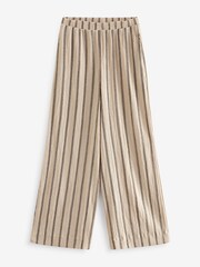 Neutral Stripe Wide Leg Trousers - Image 5 of 6