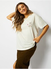 Skinnydip White Disney Thumper Poster T-Shirt - Image 1 of 5