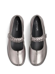 Hotter Silver Hotter Silver Shake II Touch-Fastening Regular Fit Shoes - Image 3 of 4