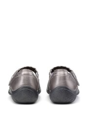 Hotter Silver Hotter Silver Shake II Touch-Fastening Regular Fit Shoes - Image 4 of 4