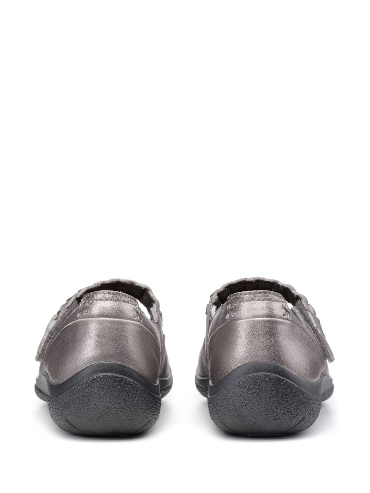 Hotter Silver Hotter Silver Shake II Touch-Fastening Regular Fit Shoes - Image 4 of 4