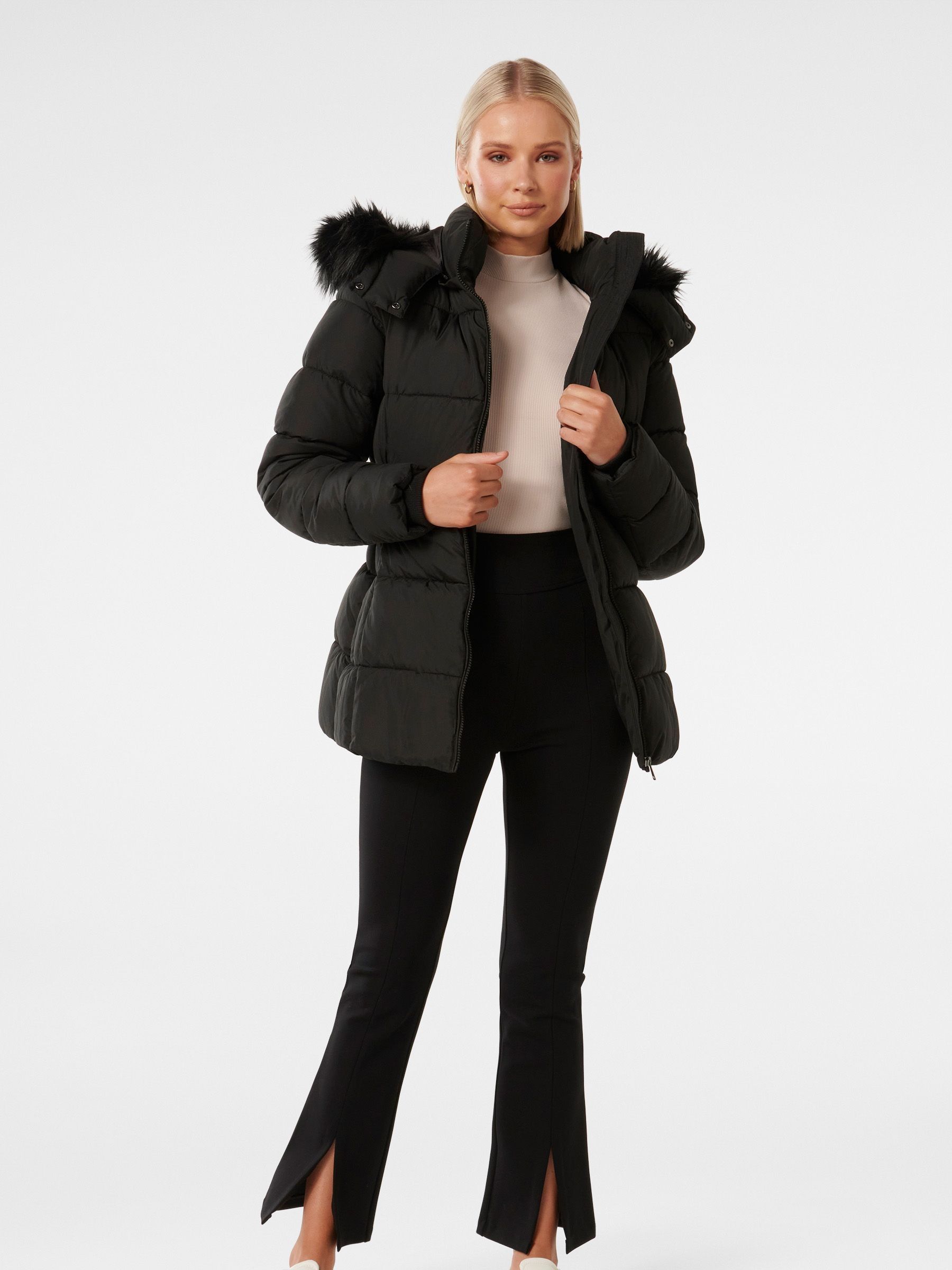 Forever new puffer discount