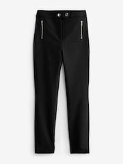 Black Zipped Detail Skinny Trousers - Image 6 of 7
