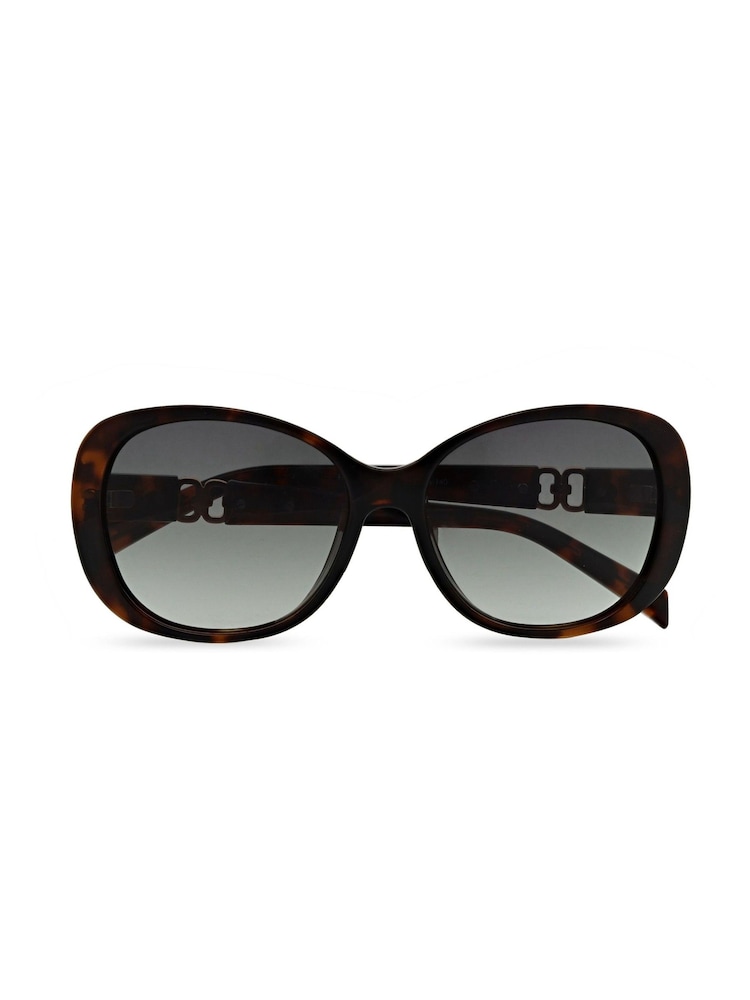 Karen Millen KM5054 Brown Sunglasses - Image 1 of 5
