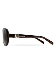 Karen Millen KM5054 Brown Sunglasses - Image 3 of 5