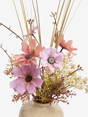 Purple Artificial Floral Arrangement - Image 2 of 3