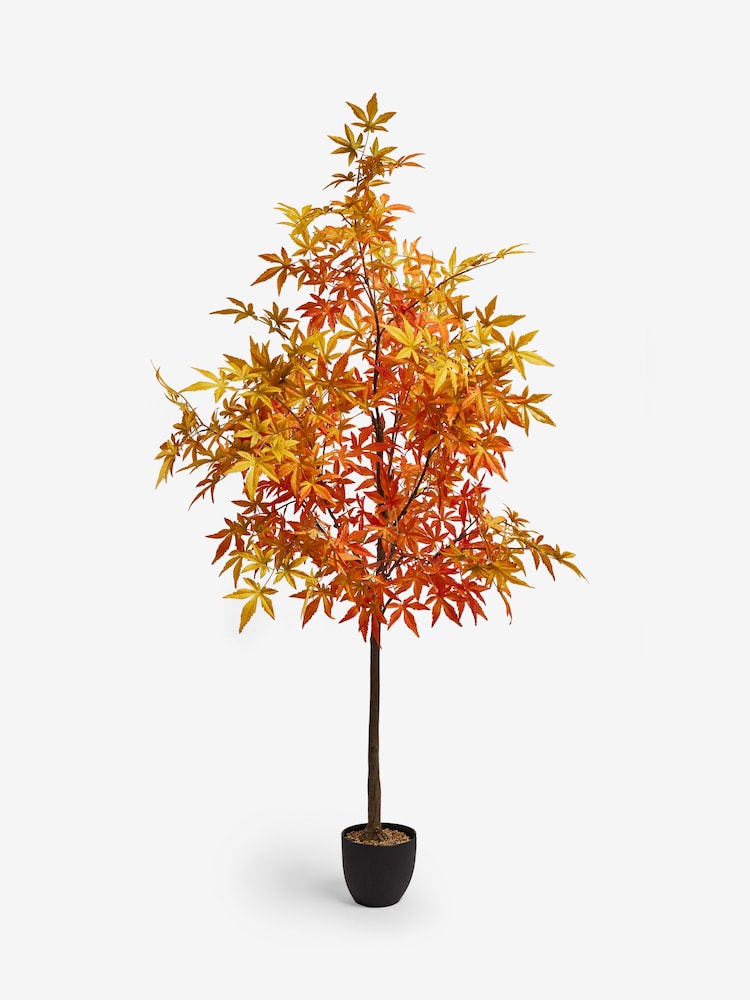 Orange Artificial Autumnal Tree - Image 2 of 2