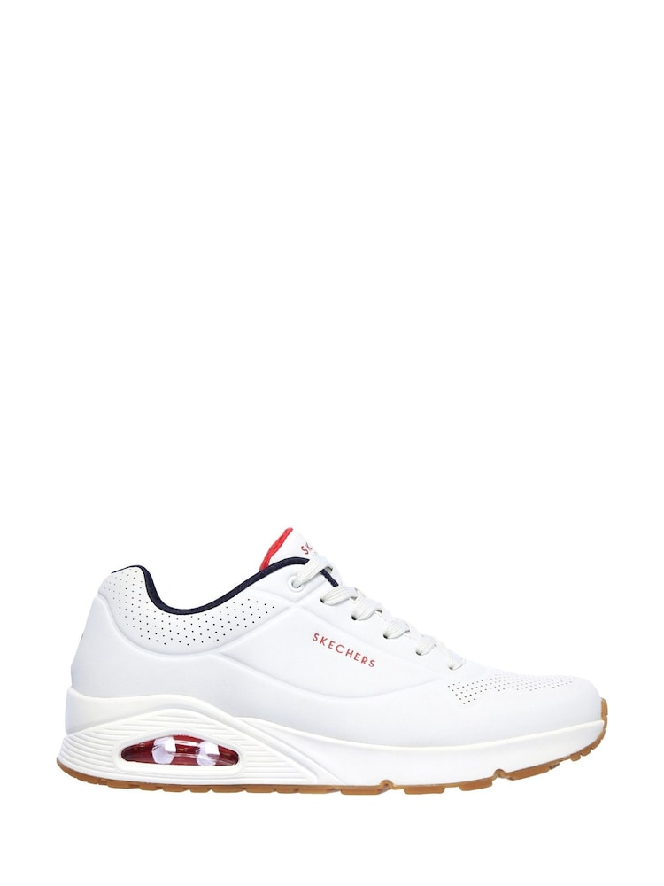 Off White - Zapatillas de corte estándar para hombre Uno de Skechers - Imagen 1 de 3 Off White - Zapatillas de corte estándar para hombre Uno de Skechers - Imagen 1 de 3