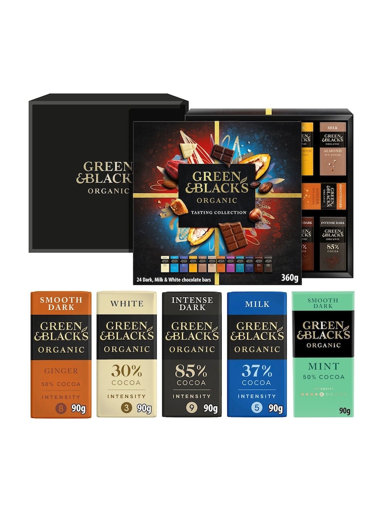 Green & Black's Chocolate Lovers Gift Box - Image 3 of 3 Green & Black's Chocolate Lovers Gift Box - Image 3 of 3