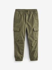 Khaki Green Cargo Trousers (3-16yrs) - Image 1 of 3