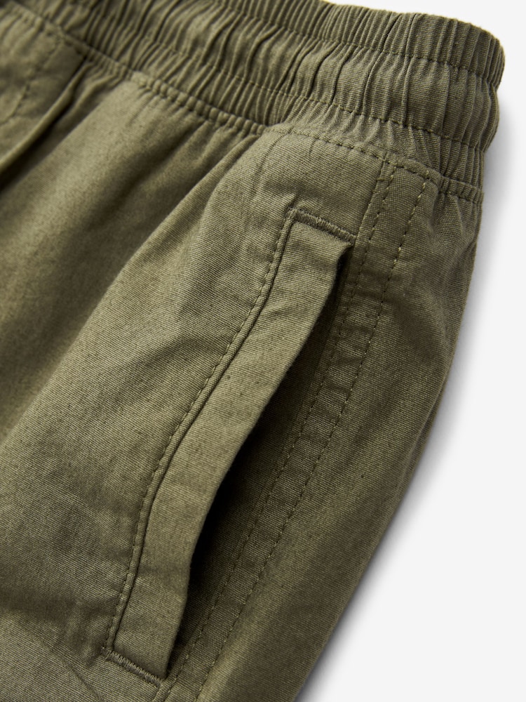 Khaki Green Cargo Trousers (3-16yrs) - Image 3 of 3