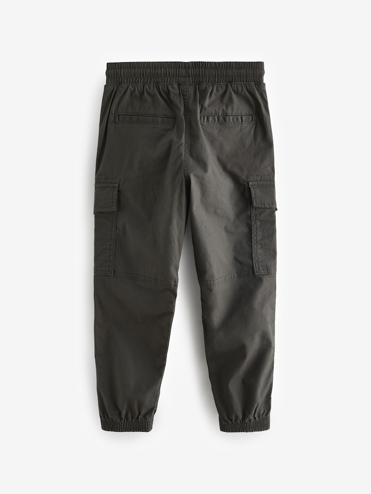 Charcoal Grey Cargo Trousers (3-16yrs) - Image 2 of 3 Charcoal Grey Cargo Trousers (3-16yrs) - Image 2 of 3