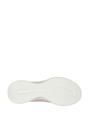 Skechers Pink Womens Ultra Flex 3.0 Slip In Trainers - Image 5 of 5