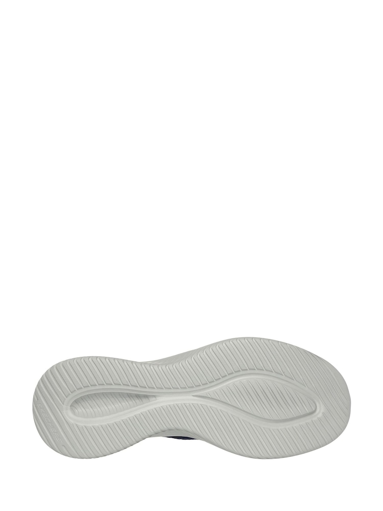 Skechers Blue Mens Ultra Flex 3.0 Smooth Slip In Trainers - Image 2 of 2