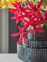 Black Artificial Bright Floral Arrangement - Image 2 of 4