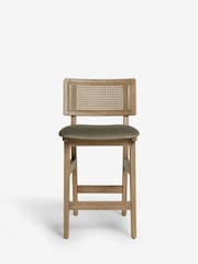 Soft Velvet Sage Green Abel Bar Stool - Image 3 of 9