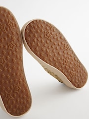 Gold Glitter Lace Up Lowtop Trainers - Image 4 of 6