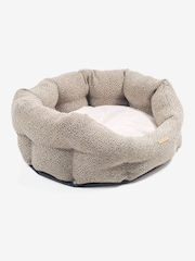 Lords and Labradors Light Grey Essentials Herdwick Oval Dog Bed - Image 6 of 6