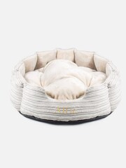 Lords and Labradors Light Grey Essentials Round Dog Bed - Image 2 of 2