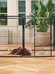 Lords and Labradors Gold 6 Panel Puppy/Dog Play Pen - Image 1 of 3