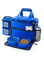 Lords and Labradors Blue Week Away Dog Travel Bag - Image 2 of 2