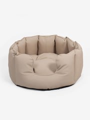 Lords and Labradors Natural High Sided Dog Bed Rhino Leather - Image 5 of 6