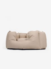 Lords and Labradors Natural High Sided Dog Bed Rhino Leather - Image 6 of 6