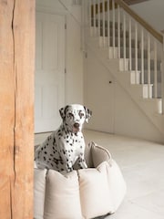 Lords and Labradors Natural High Sided Dog Bed Rhino Leather - Image 5 of 6