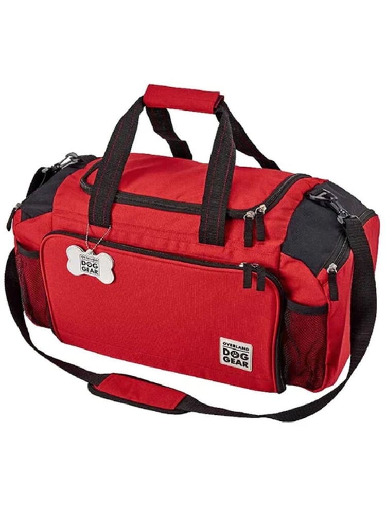 Lords and Labradors Red Ultimate Week Away Duffle Dog Bag - Image 3 of 3
