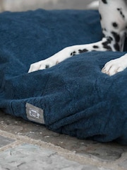 Lords and Labradors Blue Dog Drying Cushion Cover - Image 3 of 7
