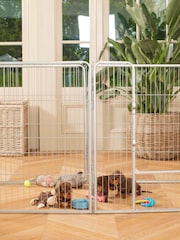 Lords and Labradors Grey 6 Panel Puppy/Dog Play Pen - Image 2 of 4