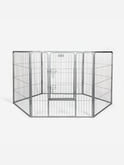 Lords and Labradors Grey 6 Panel Puppy/Dog Play Pen - Image 4 of 4
