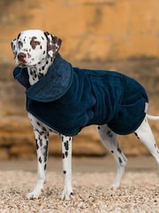 Lords and Labradors Blue Dog Drying Coat - Image 1 of 7