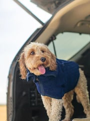 Lords and Labradors Blue Dog Drying Coat - Image 4 of 7