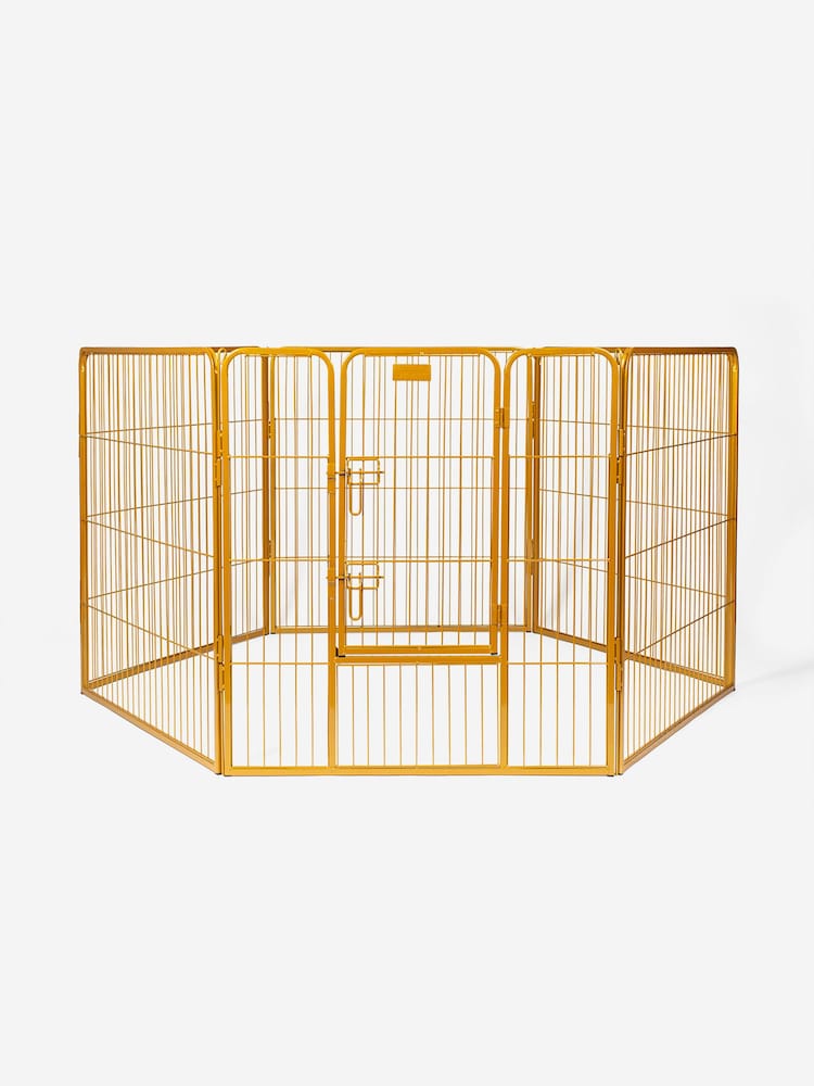 Lords and Labradors Black 6 Panel Puppy/Dog Play Pen - Image 4 of 4