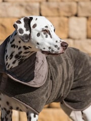 Lords and Labradors Brown Dog Drying Coat - Image 3 of 7
