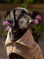 Lords and Labradors Brown Dog Drying Coat - Image 4 of 7