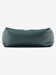 Lords and Labradors Green Dog Box Bed in Rhino Leather - Image 6 of 7